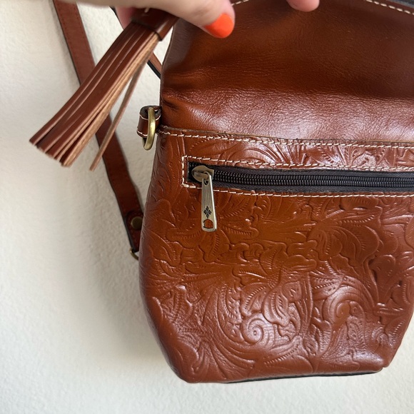 Patricia Nash Tooled Leather Convertible Backpack main image 9